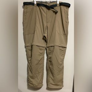 Men’s L.L. Bean Convertible Pants Size XXL-Short